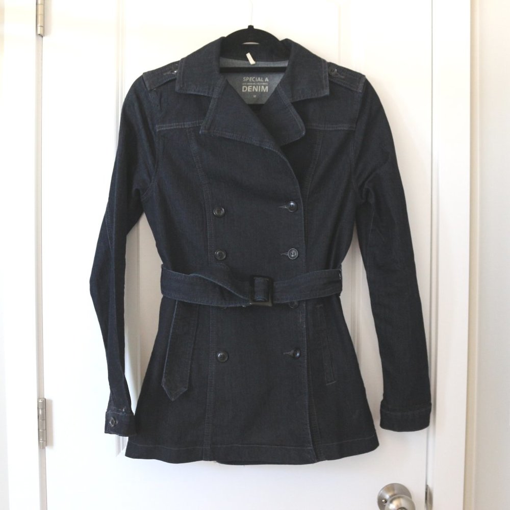 Denim Trenchcoat